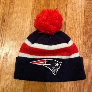 🏈Kids sized patriots winter hat